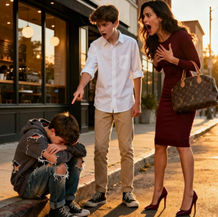 Mom, that man looks just like me! – said the little boy to his millionaire mother and Then…
