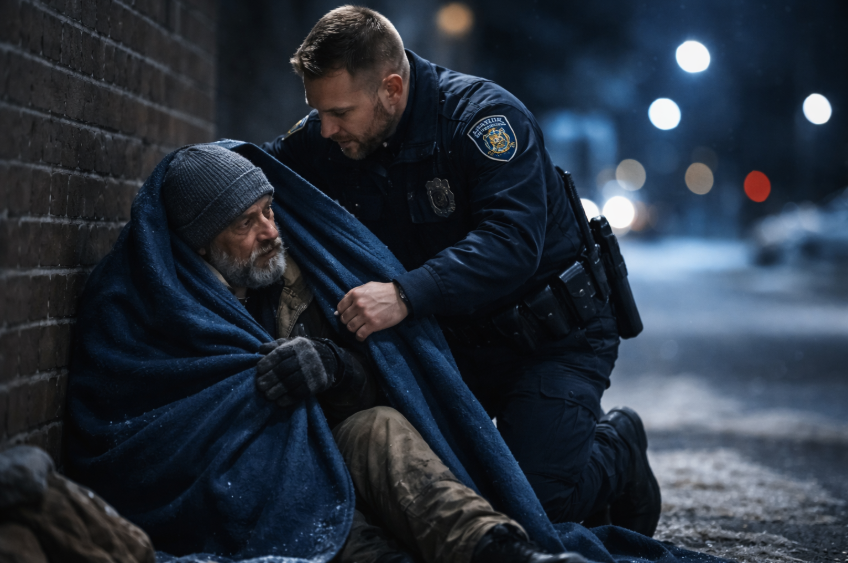 Police Officer Shows Kindness to Stranger… What Happened Next Will Move You