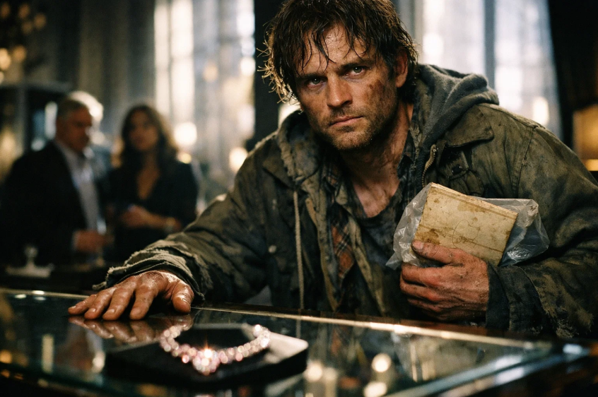 The jewelry store kicked out a homeless man… until he said his name
