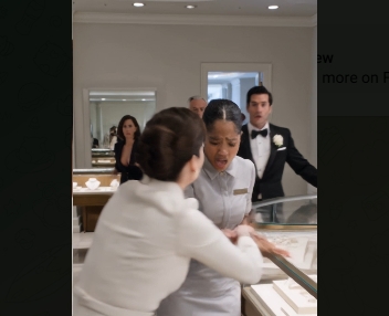 Part 2: For one long second, no one in the boutique moved.