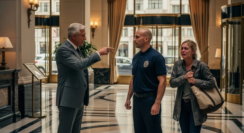 Security Tried to Remove Her – The CEO Removed Him Instead