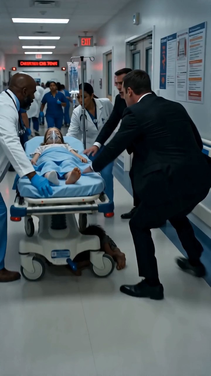 THE BOY UNDER THE HOSPITAL BED