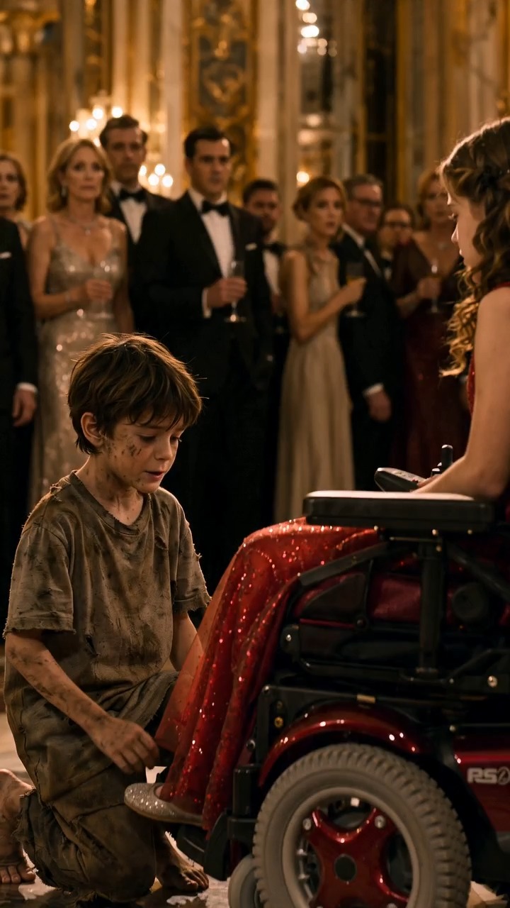 THE BOY ASKED THE GIRL IN THE WHEELCHAIR TO DANCE