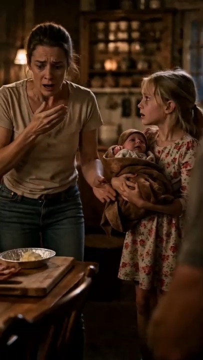 The Baby Near the Barn