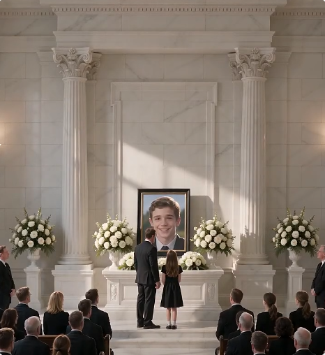 The maid’s daughter saw the CEO’s dead son in a portrait and whispered one sentence that made his entire mansion go silent