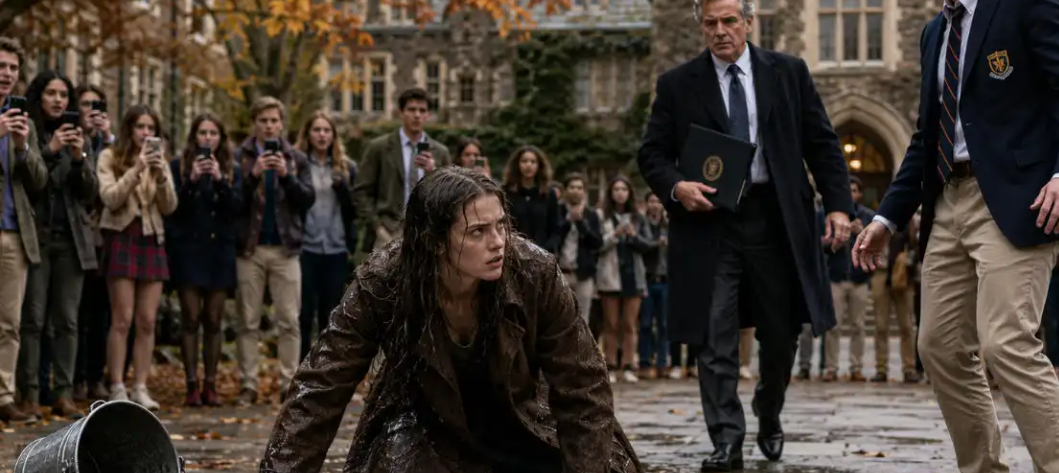The Senator’s Son Humiliated A Broke Student In Public… Then The Chancellor Walked In Holding The ONE File He Feared
