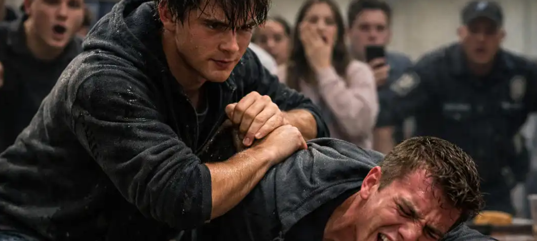 They Thought He Was Just Another Quiet Transfer Student… Until the Cafeteria Erupted in Silence