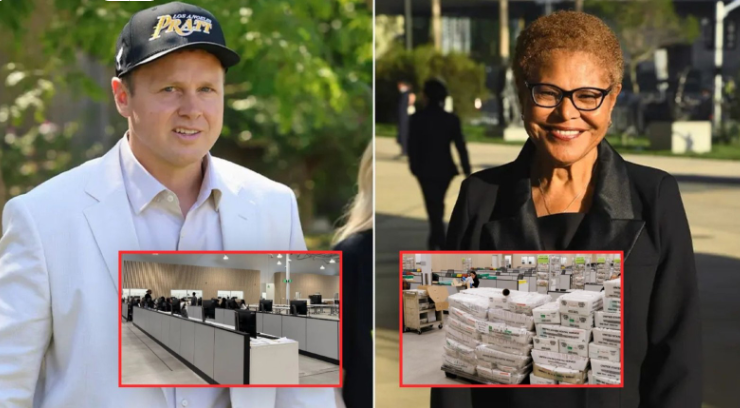 CHAOS - LA Mayor's Race Takes Turn After Video from Ballot Counting Facility LEAKS