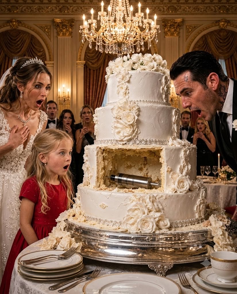 "The Maid’s Little Girl Destroyed the Mafia Wedding Cake — What She Found Inside Shocked Everyone