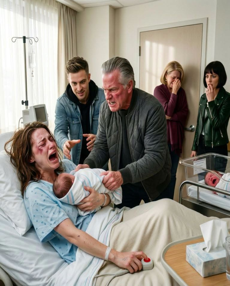 Five days after losing my husband, my stepfather took my newborn daughter from my arms inside a hospital room they had barricaded.