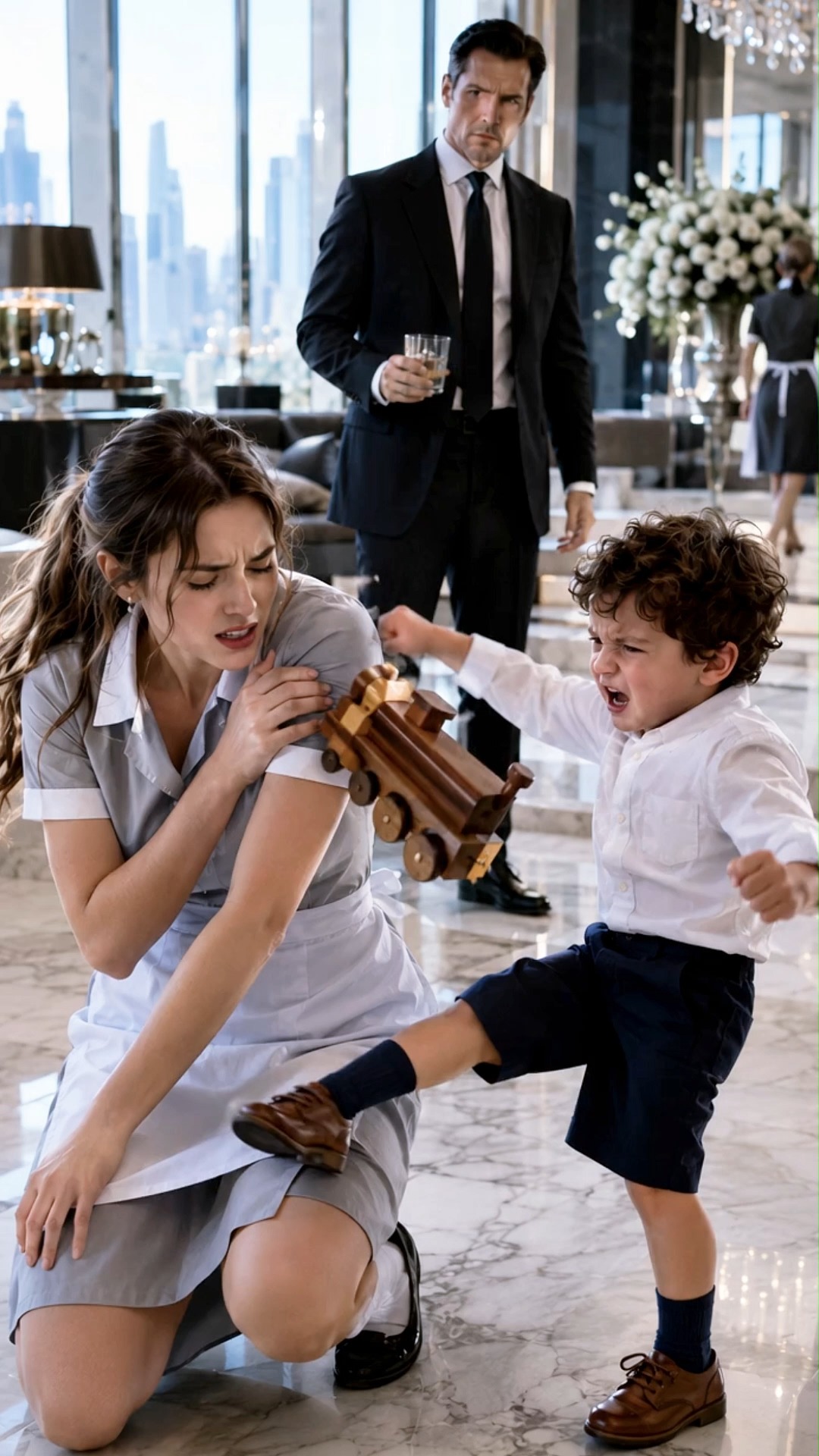 THE UNTAMABLE BOY EMBRACED THE GOVERNESS WHO REFUSED TO COWER. THEN HIS FATHER REVEALED A PORTRAIT THAT DEFIED ALL LOGIC.
