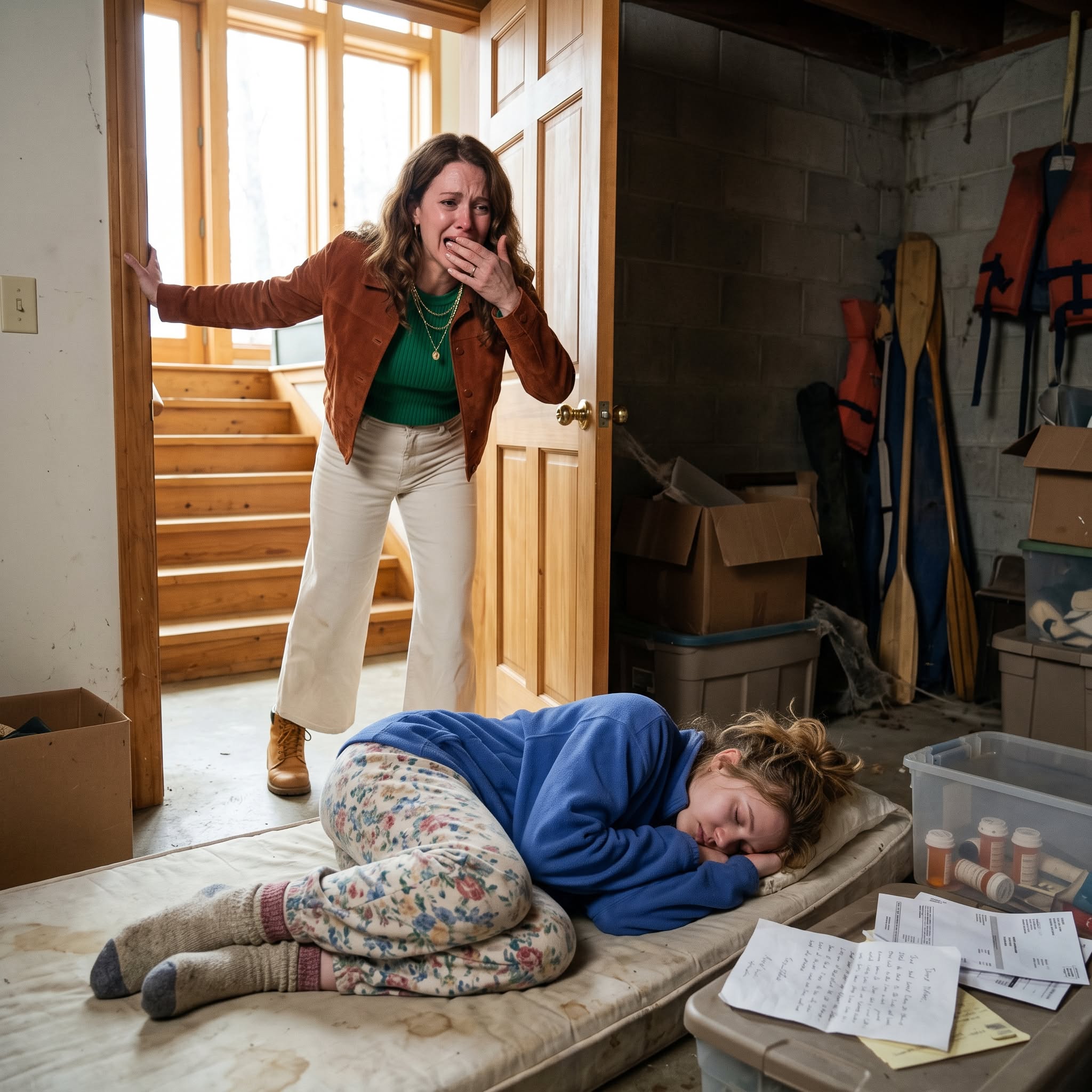 My brother-in-law called from his business trip and asked me to water his plants. But when I unlocked his house, I found his frail, delirious niece curled up in a filthy spare room — and beside her was something that exposed the horrifying truth.