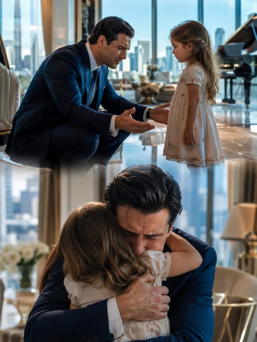 “You Look So Broken… Can I Hug You?” The Cleaner’s Little Girl Asked — And The Syndicate Boss Broke Down In Tears