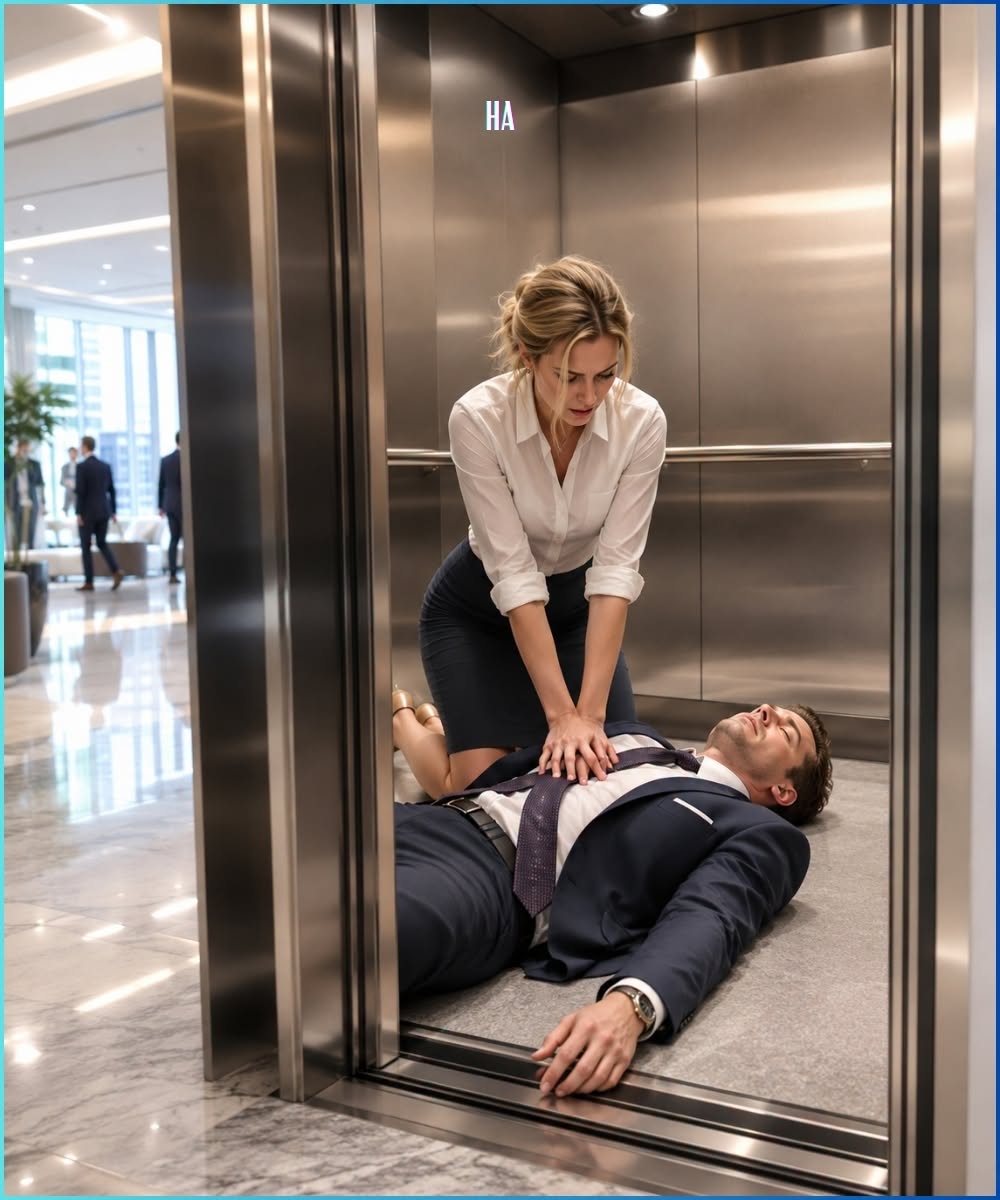 She Saved a Dying Stranger in the Elevator and Discovered the Next Morning That He Owned the Empire