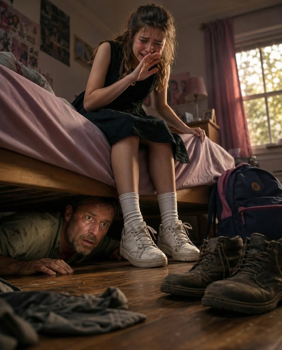A Neighbor Told Him She Heard a Little Girl Screaming in His House, but He Thought It Was Gossip... Until He Hid Under His Own Bed and Heard His Daughter Beg, “Please... Stop.”