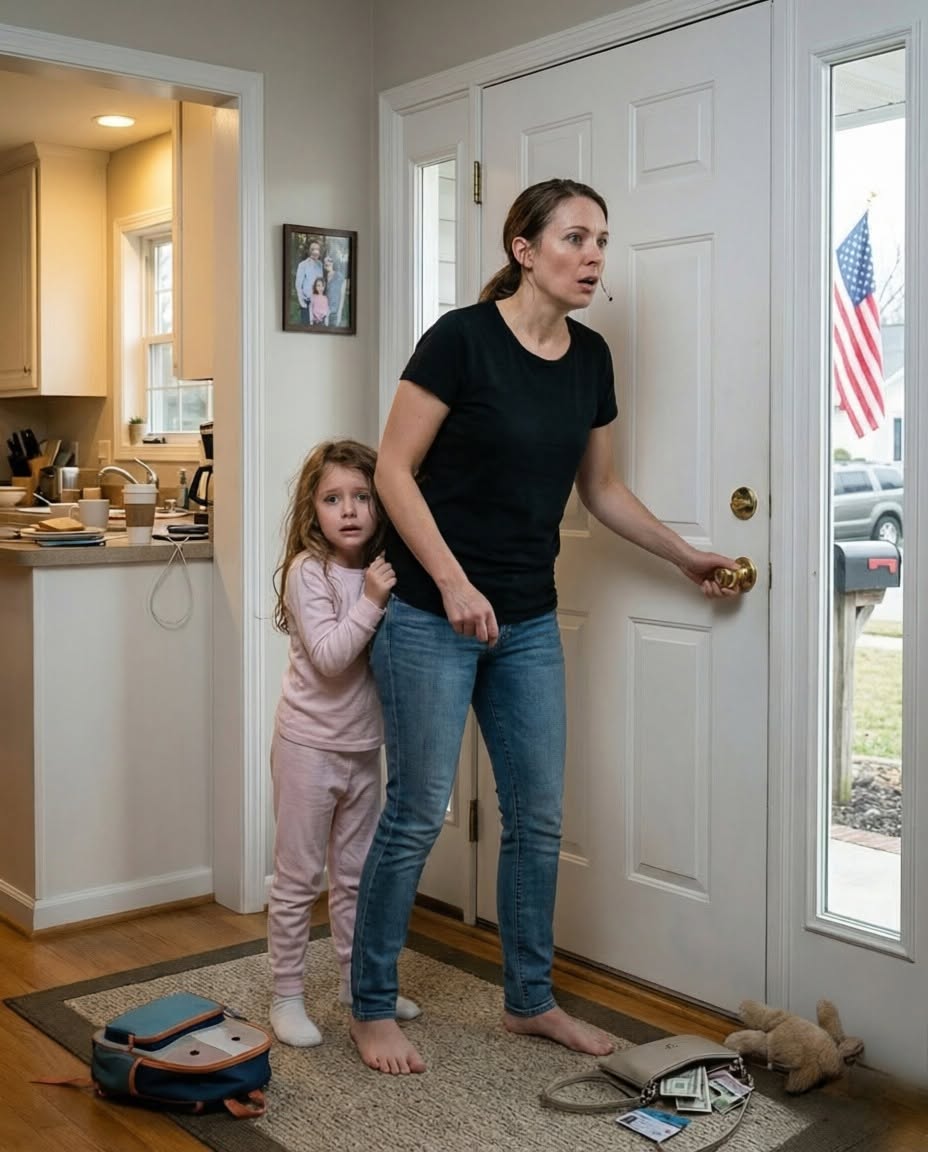 "My husband had just backed out of our driveway for a weekend conference when my seven-year-old daughter whispered, 'Mama... we have to go. Right now.' I asked her, 'What? Why?'. She was shivering as she said, 'There's no time. We have to leave this house.' I grabbed our things and reached for the doorknob... and that’s when it happened."
