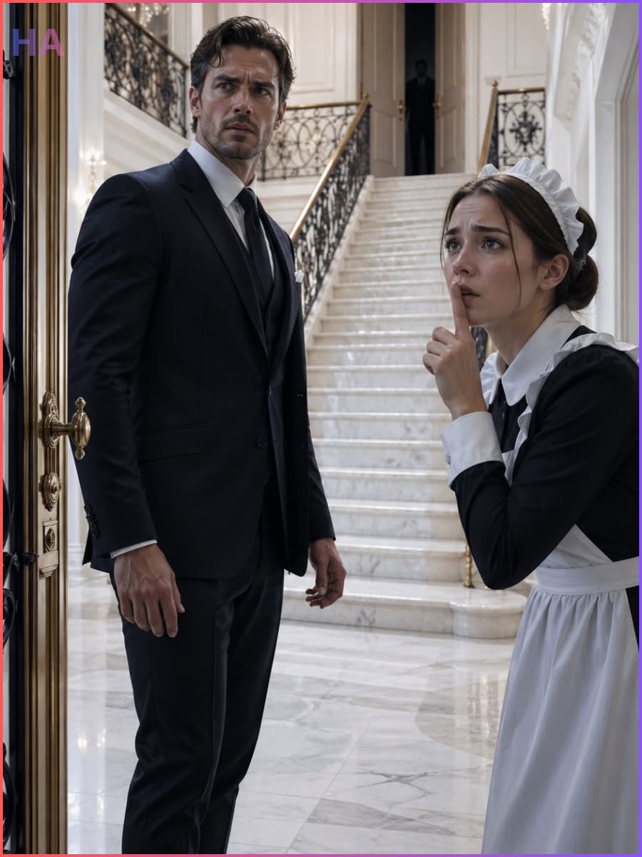 The Mafia Boss Came Home Early and the Maid Said: “Stay Silent” — The Reason Will Leave You Frozen