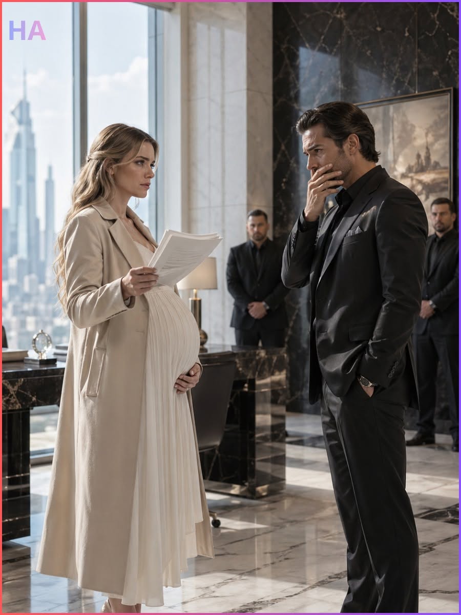 She Arrived to Finalize the Divorce—The Syndicate Boss Was Stunned by Her 8-Month Baby Bump The separation was meant to be effortless.