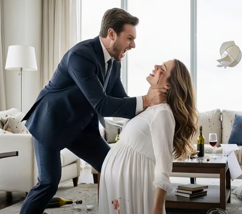 I was eight months pregnant when my husband locked his hands around my neck and hissed, 'No one is going to save you.' He assumed three minutes without a pulse would wipe me from existence.
