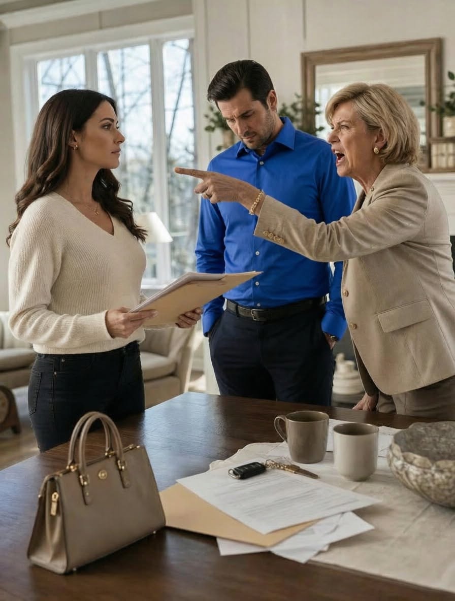 At 7 A.M., My Mother-In-Law Stormed Into My Kitchen Demanding $5 Million From My Late Mother’s Estate Sale. Then My Husband Calmly Told Me They Had Already Decided To Use My Inheritance To Bail Out His Brother. I Didn’t Fight. I Didn’t Cry. I Simply Let Them Believe They Had Won...