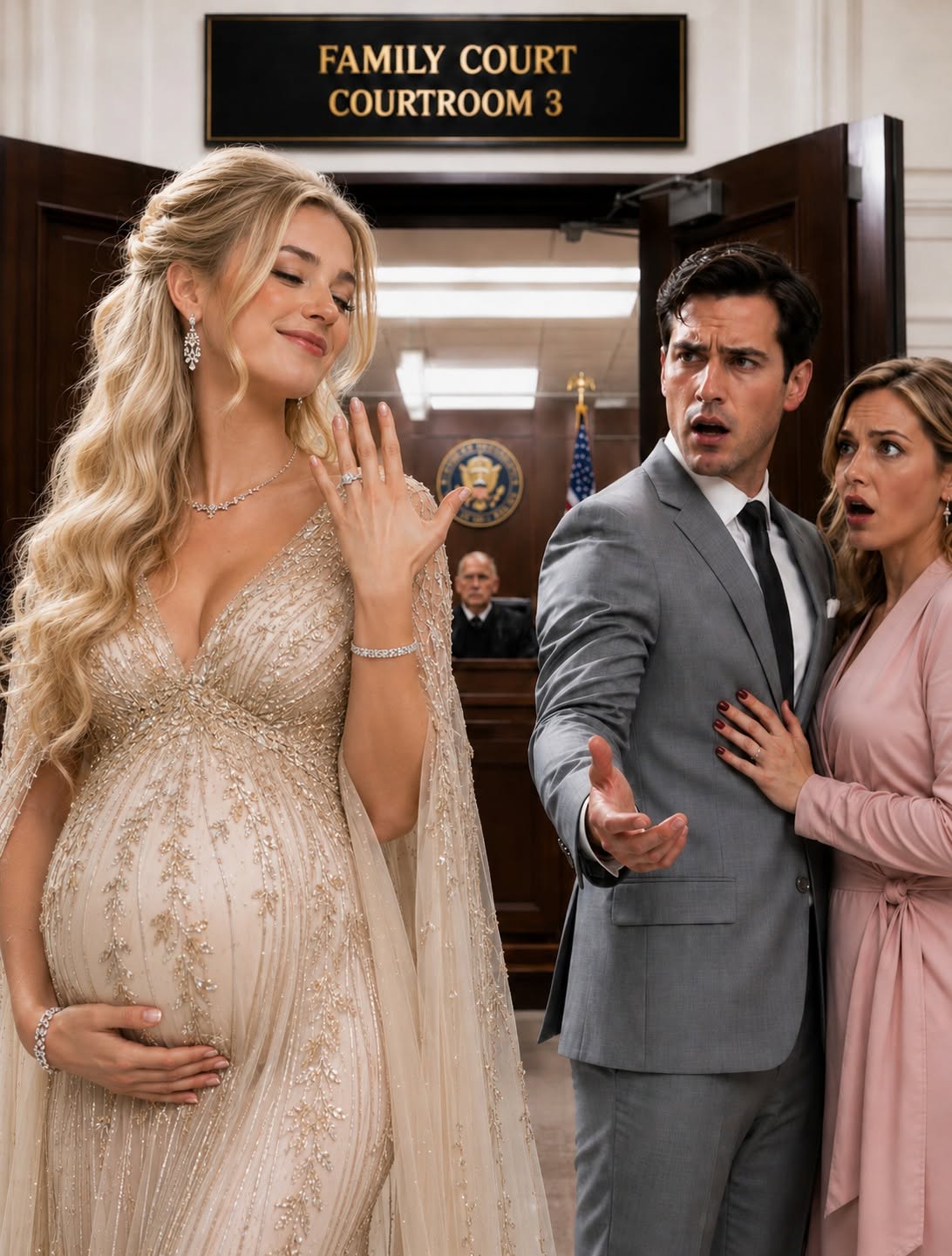My husband stood beside his pregnant mistress in divorce court, grinning as though he had already secured my family home, my hard-earned wealth, and the entire future we had built together, while I quietly signed the final papers and let them celebrate—because the secret I was keeping would turn their greatest triumph into the most financially devastating mistake of their lives.