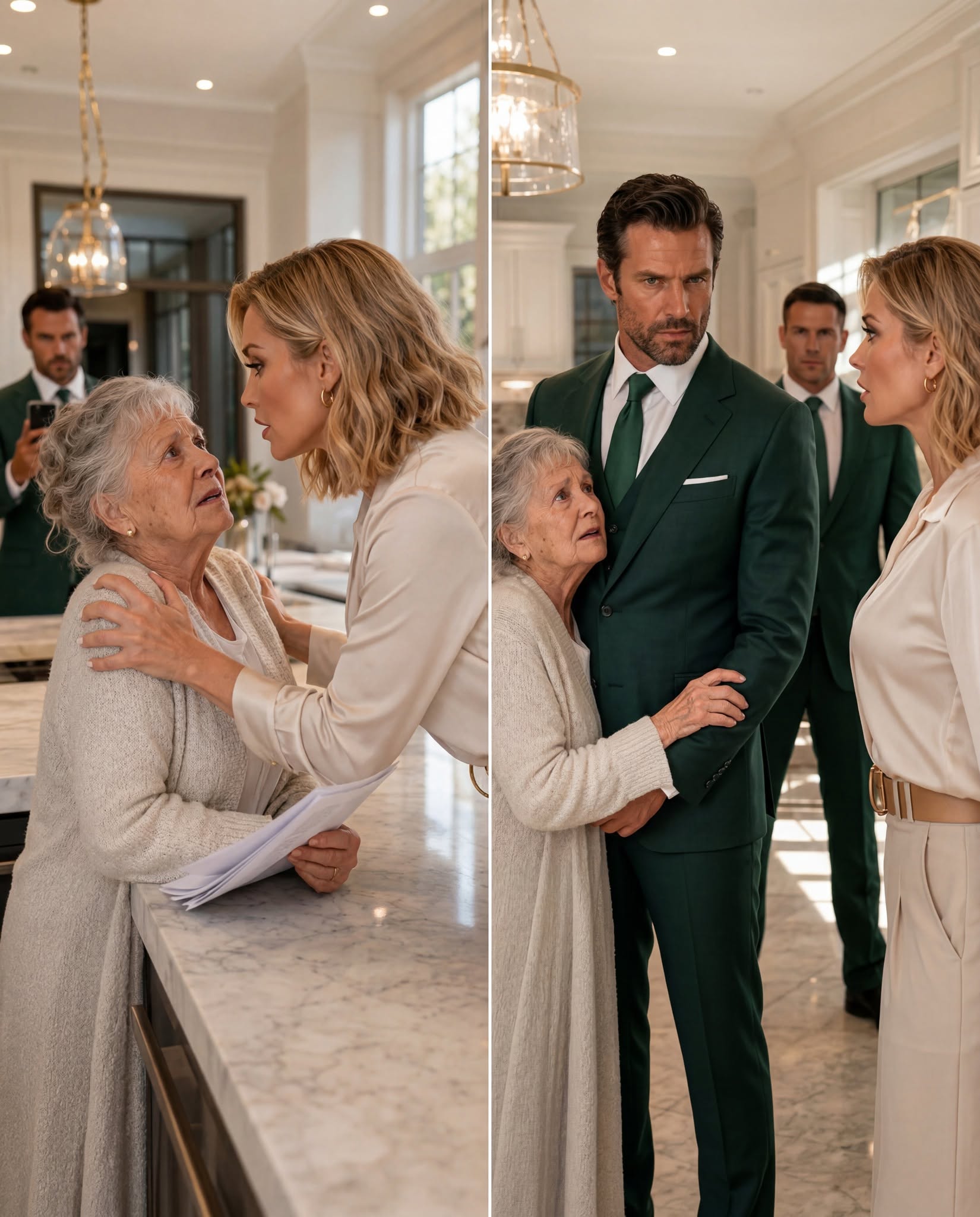 "I returned from my overseas trip a day ahead of schedule, only to discover my bride-to-be pinning my mother against the kitchen counter.
