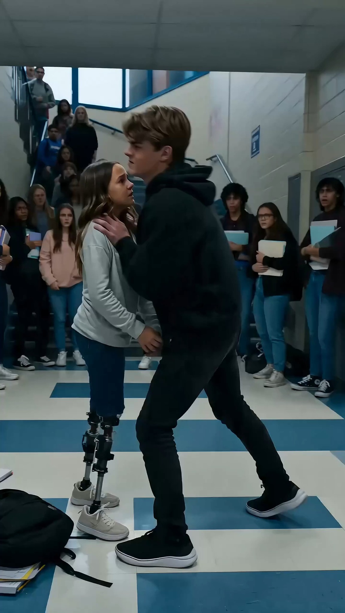 A Rich Bully Shoved a Girl With a Prosthetic Leg — Then the Photo on the Floor Revealed She Lost It Saving His Sister