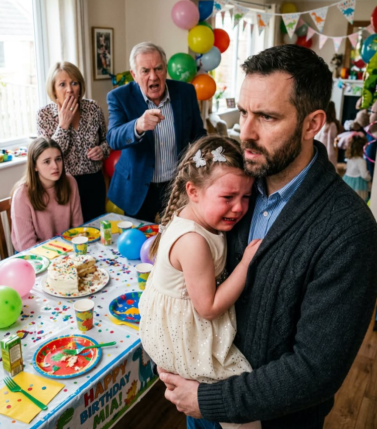 At my husband’s birthday dinner, his mother told our seven-year-old daught