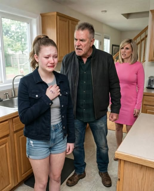When my grandfather suddenly caught sight of the marks I had been desperate to conceal, I finally broke down and confessed that my stepmother was the one behind them. His face turned to stone, and he told me in a low voice, “Get your bags. You’re leaving with me. Tomorrow, we handle this—but we do it my way.”