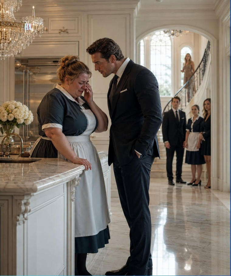 The Plus-Size Maid Was Crying in His Kitchen When Chicago’s Most Feared Man Whispered One Question That Silenced the Entire Mansion
