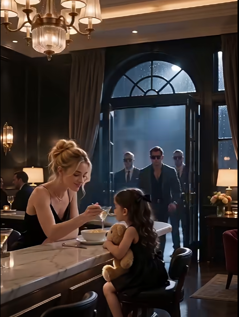 The crime boss was ready to destroy anyone who touched his child, until his silent daughter reached out and grabbed Josie’s apron with a desperate tear in her eye.