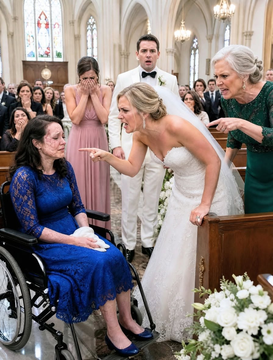 "The historic chapel in Savannah, Georgia, was overflowing with the scent of white lilies, gleaming mahogany pews, and heavy designer perfume clinging to the air. I rested silently at the edge of the second row, making sure my wheelchair was angled carefully so as not to obstruct the aisle. Satin gloves covered my hands, while the long sleeves of my deep burgundy dress hid only a fraction of the thick burn scars that crawled across my arms, chest, back, legs, and the left side of my face. The attendees made an effort not to stare, but human curiosity is always impossible to suppress.