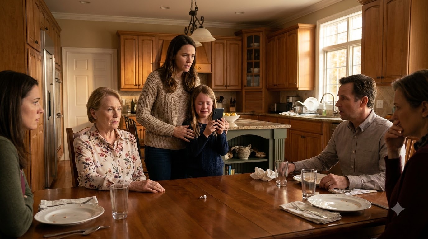 After our family dinner, I was left alone in the kitchen cleaning everyone’s plates when my mother-in-law suddenly screamed from upstairs, “My diamond ring is gone!”