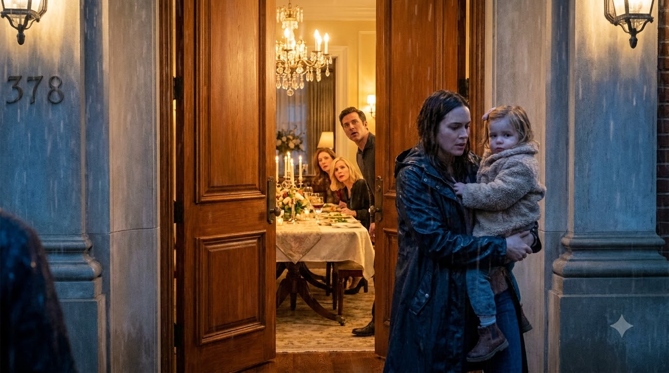 I came home two days early from a business trip and found my three-year-old daughter sitting outside our front door, soaked from the rain and crying from hunger. Then I walked inside and saw my husband laughing over dinner with another woman.