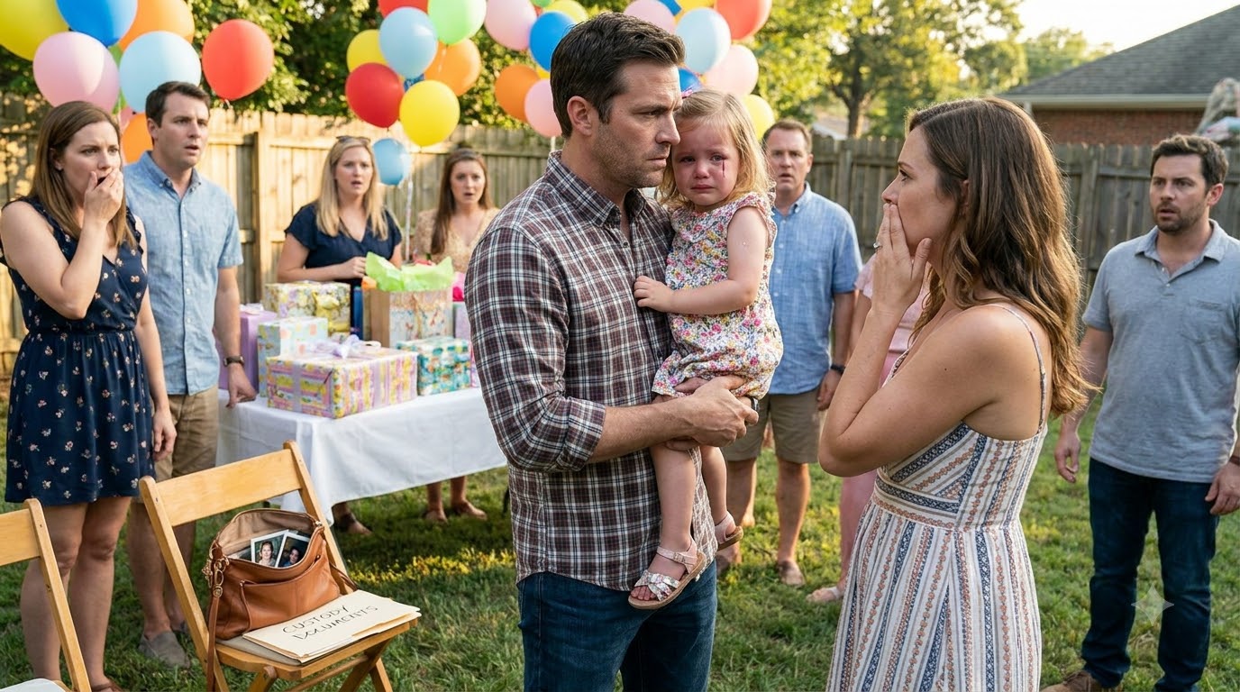 My four-year-old daughter was screaming, “Daddy, please help me!” while my wife dragged her across the floor by her hair in front of everyone at her own birthday party. When I reached them, I grabbed my little girl into my arms—and then turned to the woman I had trusted to protect her.