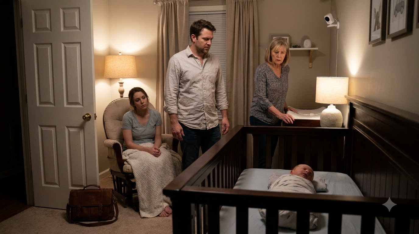I had been home from the hospital for five days when my mother-in-law grabbed me by the hair and slammed me against my newborn’s crib because he wouldn’t stop crying.