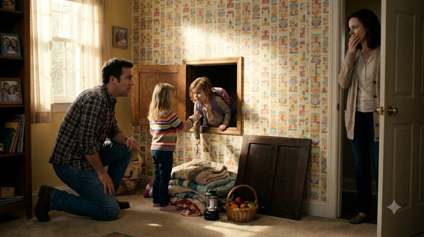 They Were Hiding Inside The Walls Of The House We Slept In Every Night—Then The Little Girl Looked At Me And Called Me “Daddy.”