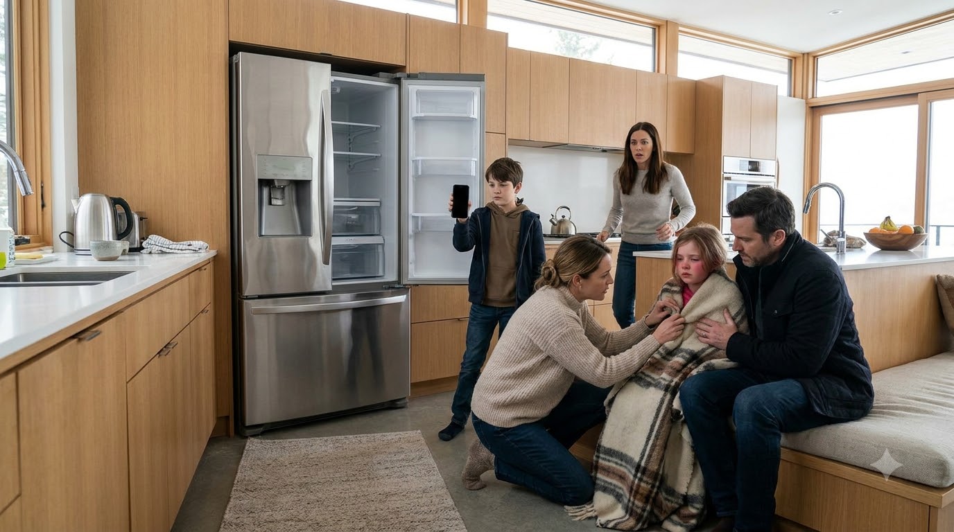 The Nanny Opened the Refrigerator and Found a Crying Little Girl Inside—Then a Boy Raised His Phone and Everyone Stopped Believing Vanessa