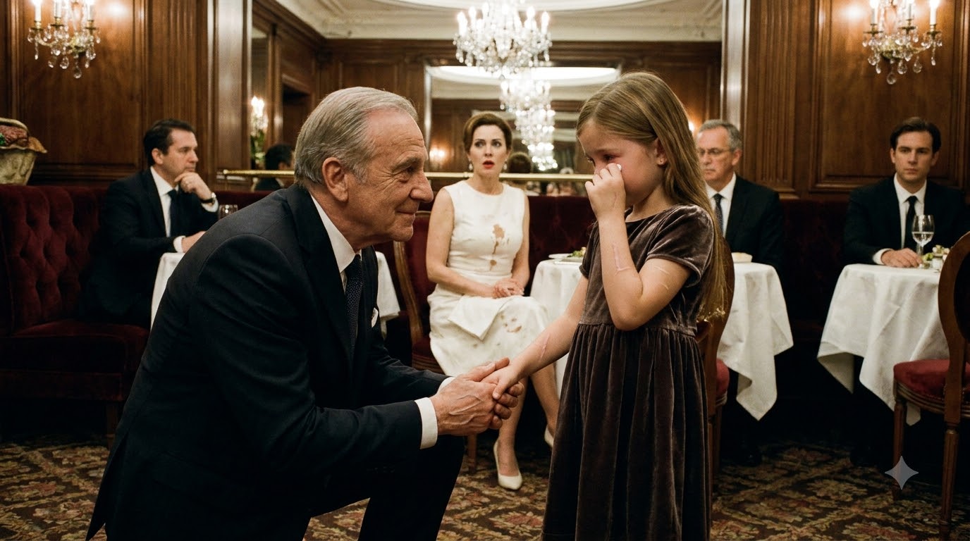 A Poor Little Girl Spilled Food On A Noblewoman’S White Dress… And The Whole Restaurant Watched Her Get Humiliated.