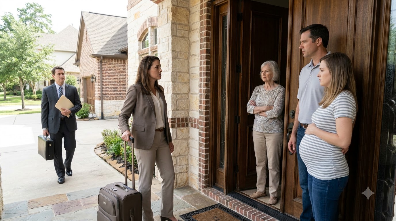 I came home after a month-long business trip and discovered my key no longer opened my own front door. Then my mother-in-law smiled and told me her son had moved another woman into my house—and she was pregnant.