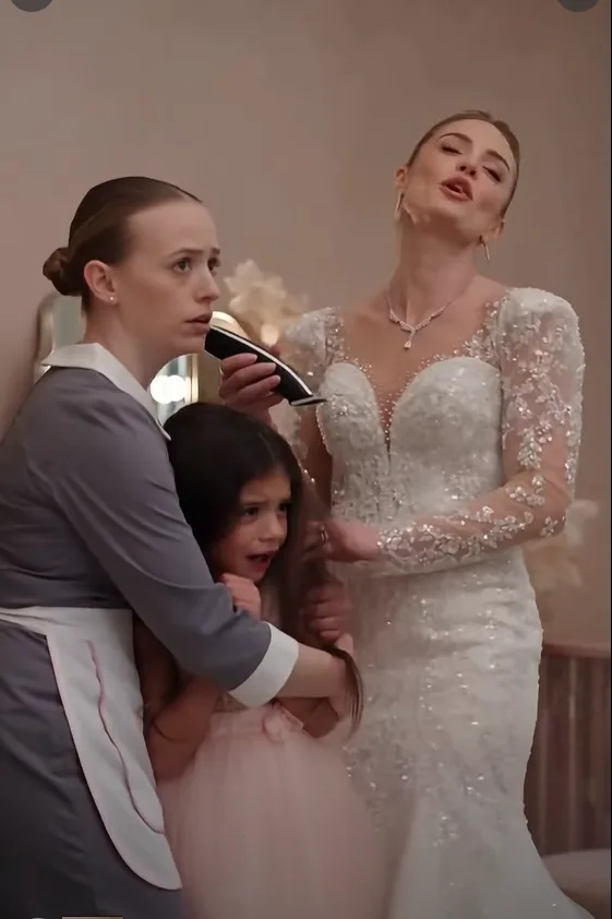 On My Wedding Day, I Found My Fiancée Shaving My Seven-Year-Old Daughter’s Hair — Then the Wedding Planner’s Recording Revealed Why She Wanted My Child Out of the Family Photos