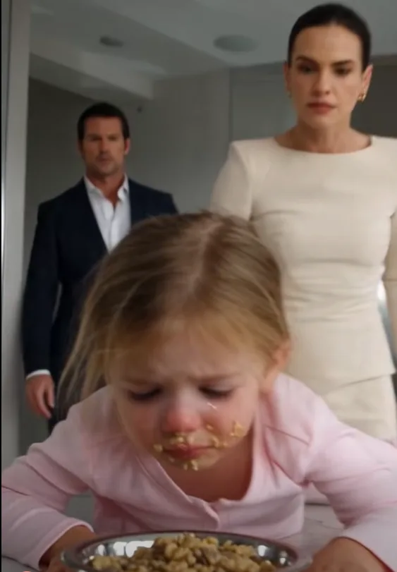 “My Billionaire Fiancée Forced My Six-Year-Old Daughter to Eat From a Dog Bowl — But She Never Expected the Hidden Truth Behind Her Perfect Smile Would Destroy Everything”