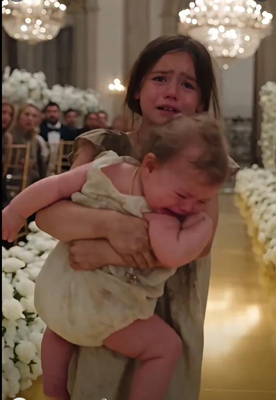 The Billionaire Thought He Was Marrying the Woman of His Dreams—Until Two Crying Children Walked Into the Wedding Holding a Photo of Their Mother