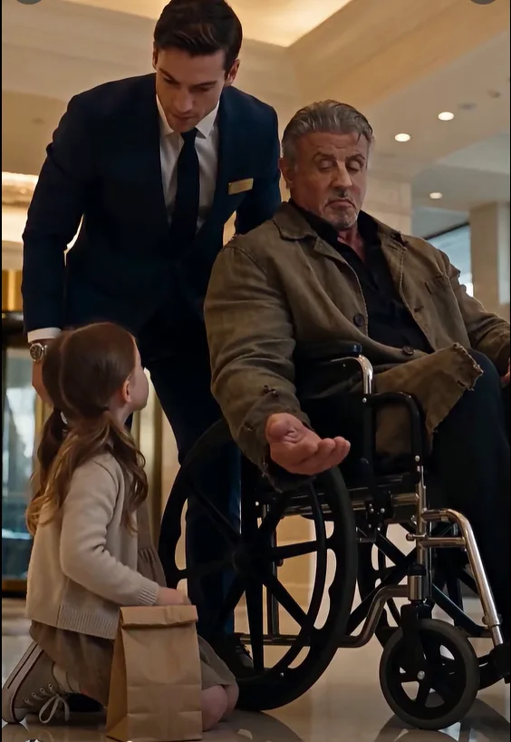 A Rich Club Owner Knocked a Poor Girl’s Last Coins From a Stranger’s Hand—Then the Man Rose From His Wheelchair and Said, “Dominic, You Just Failed the Wrong Test”