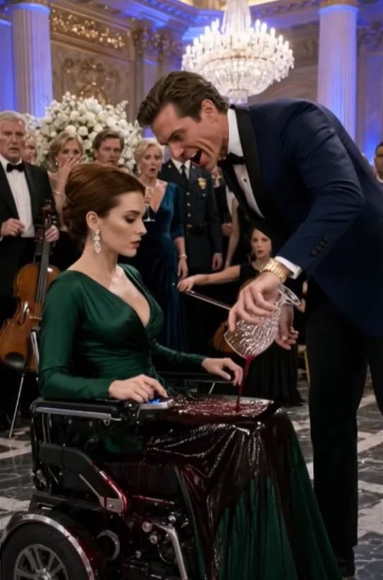 My Husband Poured Red Wine Over Me At His Family Party Because He Thought My Wheelchair Made Me Weak—But When I Stood Up, I Revealed The Secret That Could Destroy Everything He Built