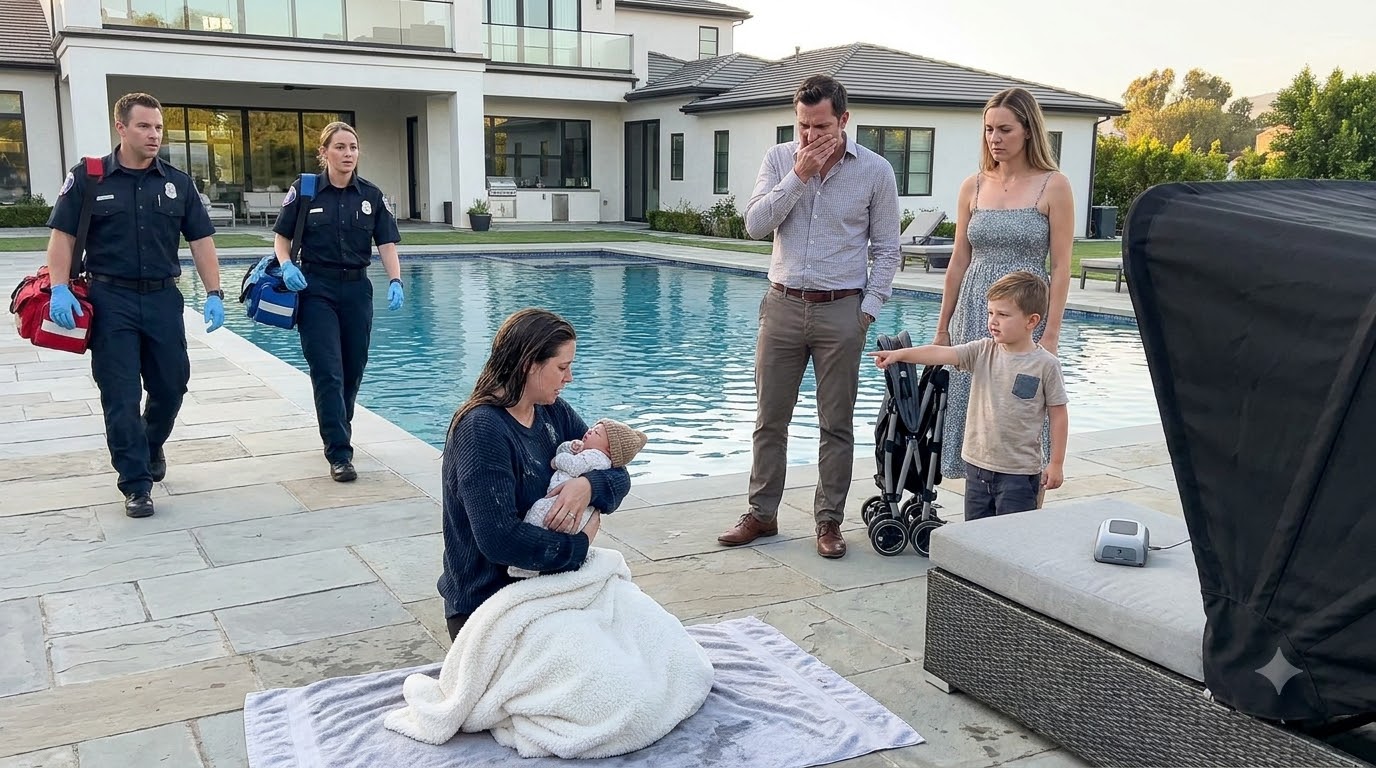 MY EMPLOYER’S BABY FROM DROWNING