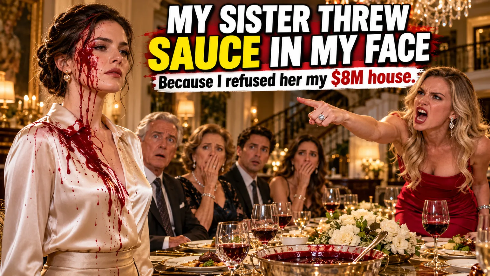 MY SISTER THREW FOOD IN MY FACE AND SAID I WASN’T FAMILY — THEN I SHOWED UP TO HER WEDDING WITH THE MOVING TRUCK