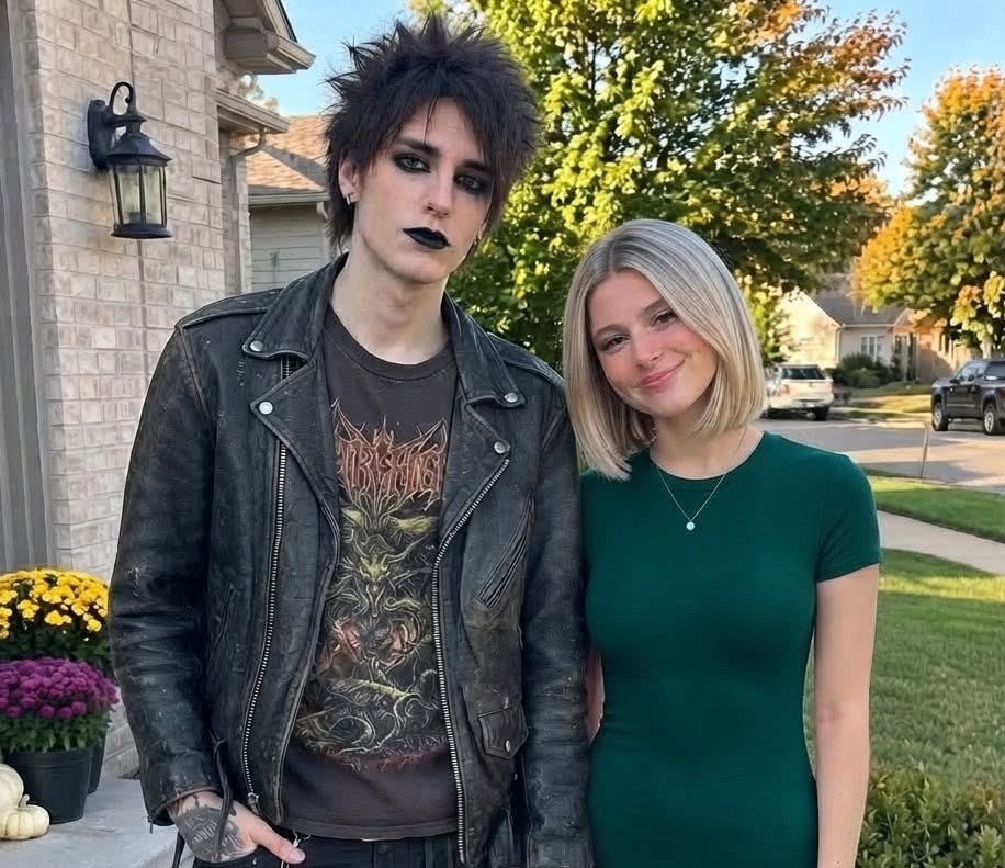 My Daughter Brought Home a Goth Boy - Then He Put One Photo on the Table and My Husband Whispered, "I Thought She Was D.ea.d"