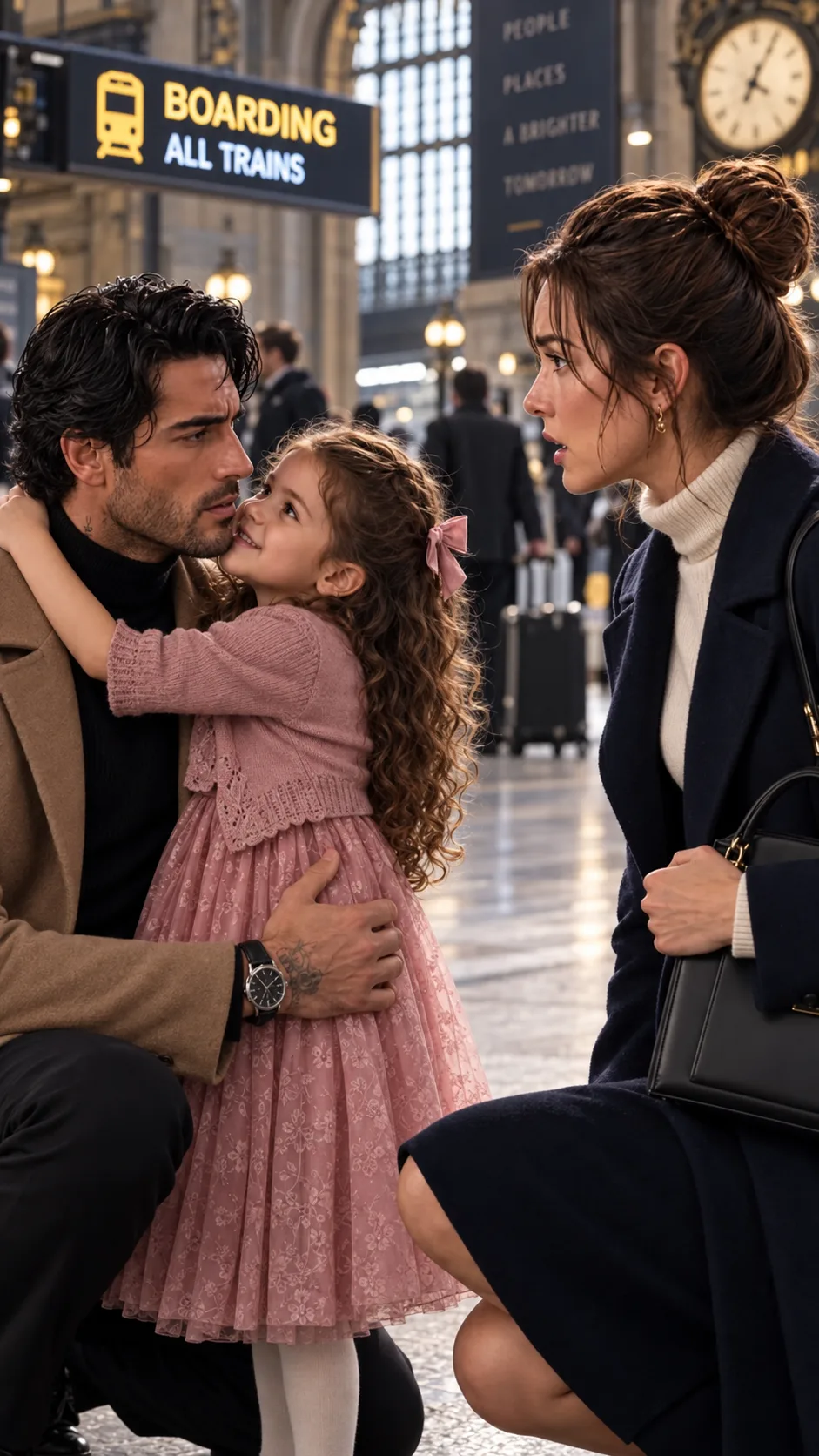 I sacrificed the most important job interview of my life because a terrified six-year-old girl grabbed my coat in a Chicago train station and begged me not to leave her. 1595