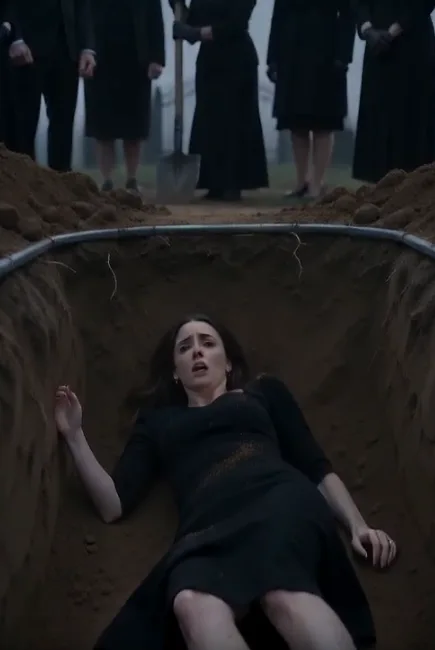 My Husband Pushed Me Into An Open Grave While His Family Watched—Then I Started Laughing 109c